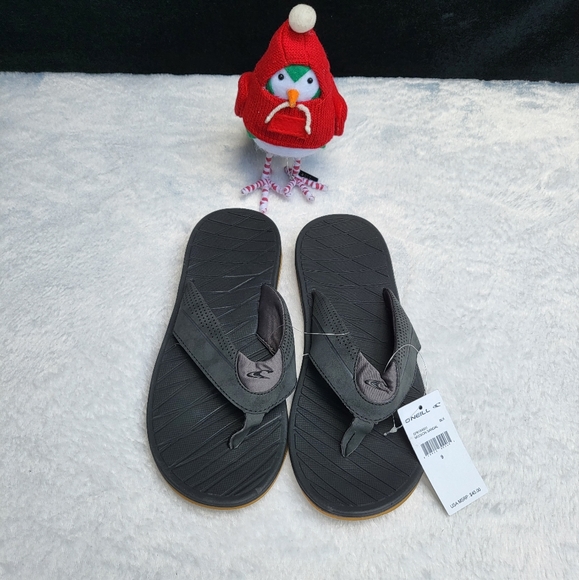 O'Neill | Shoes | New Oneill Mission Mens Mission Flip Flops Black Size 9 |  Poshmark
